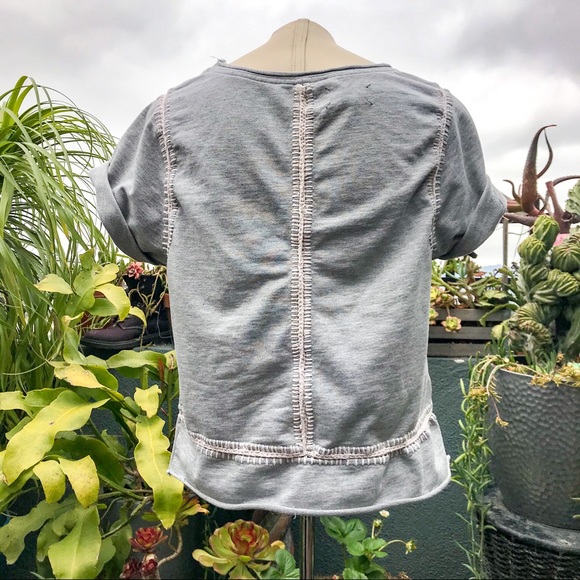 Lou & Grey crochet detail t-shirt - Picture 3 of 8